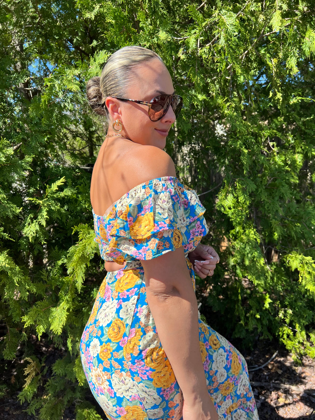 Floral Jumpsuit