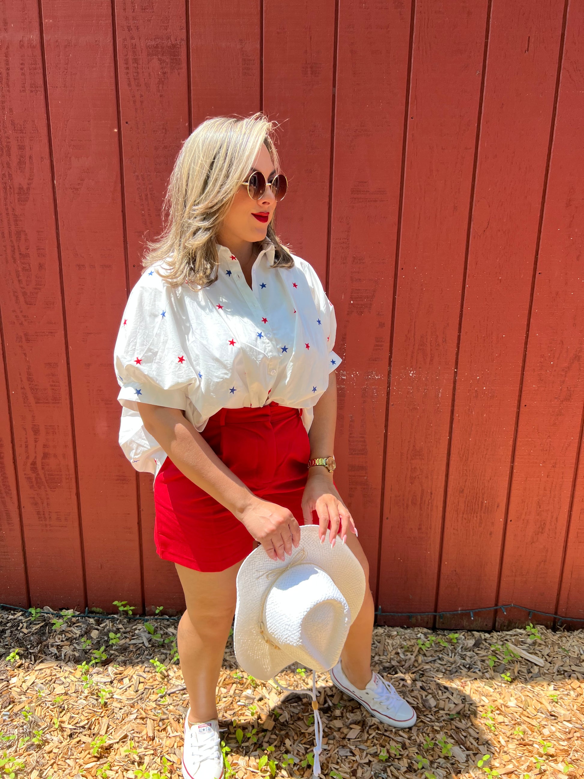 All-American Babe Button Up