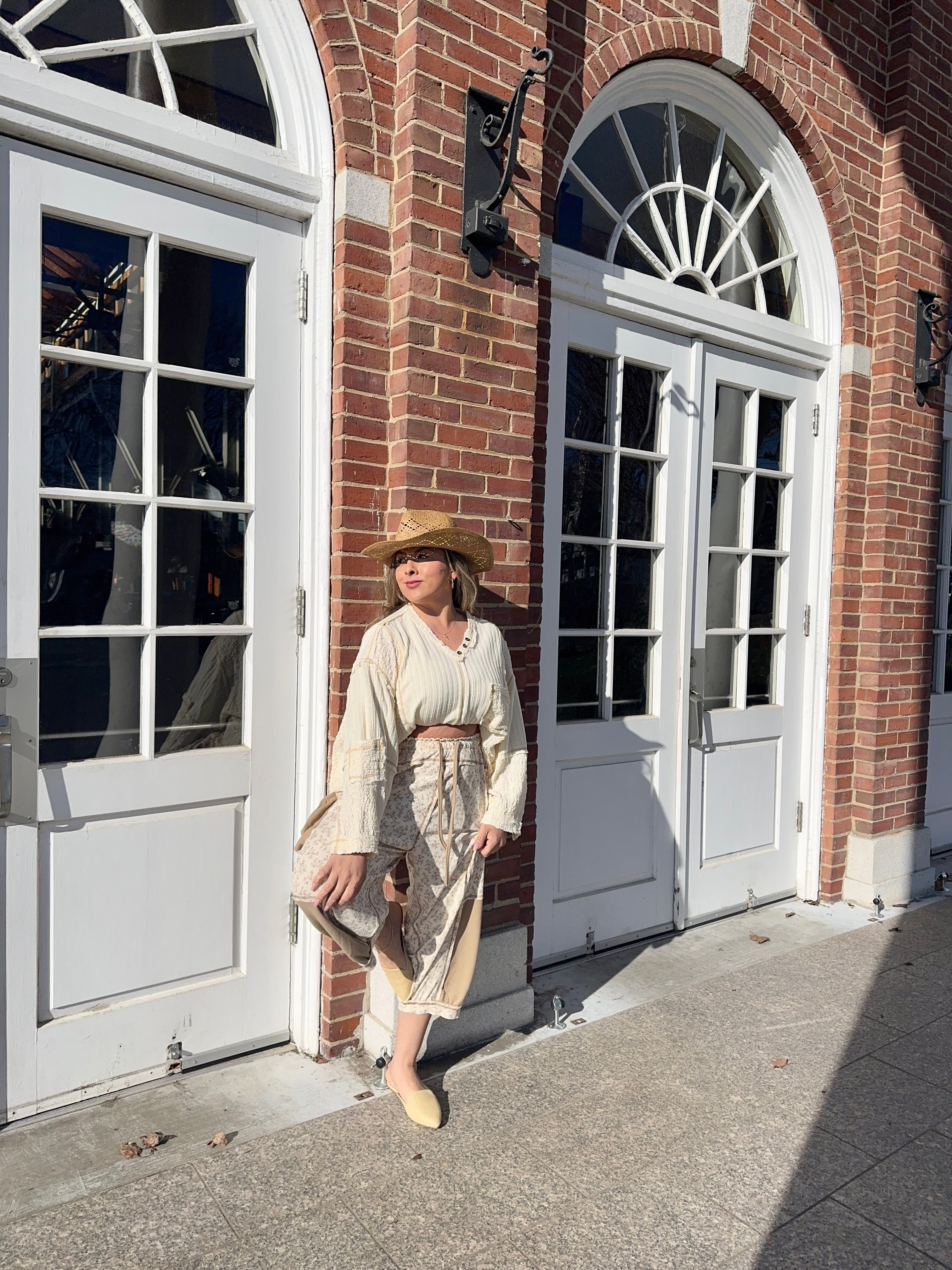 Oversized Natural Top