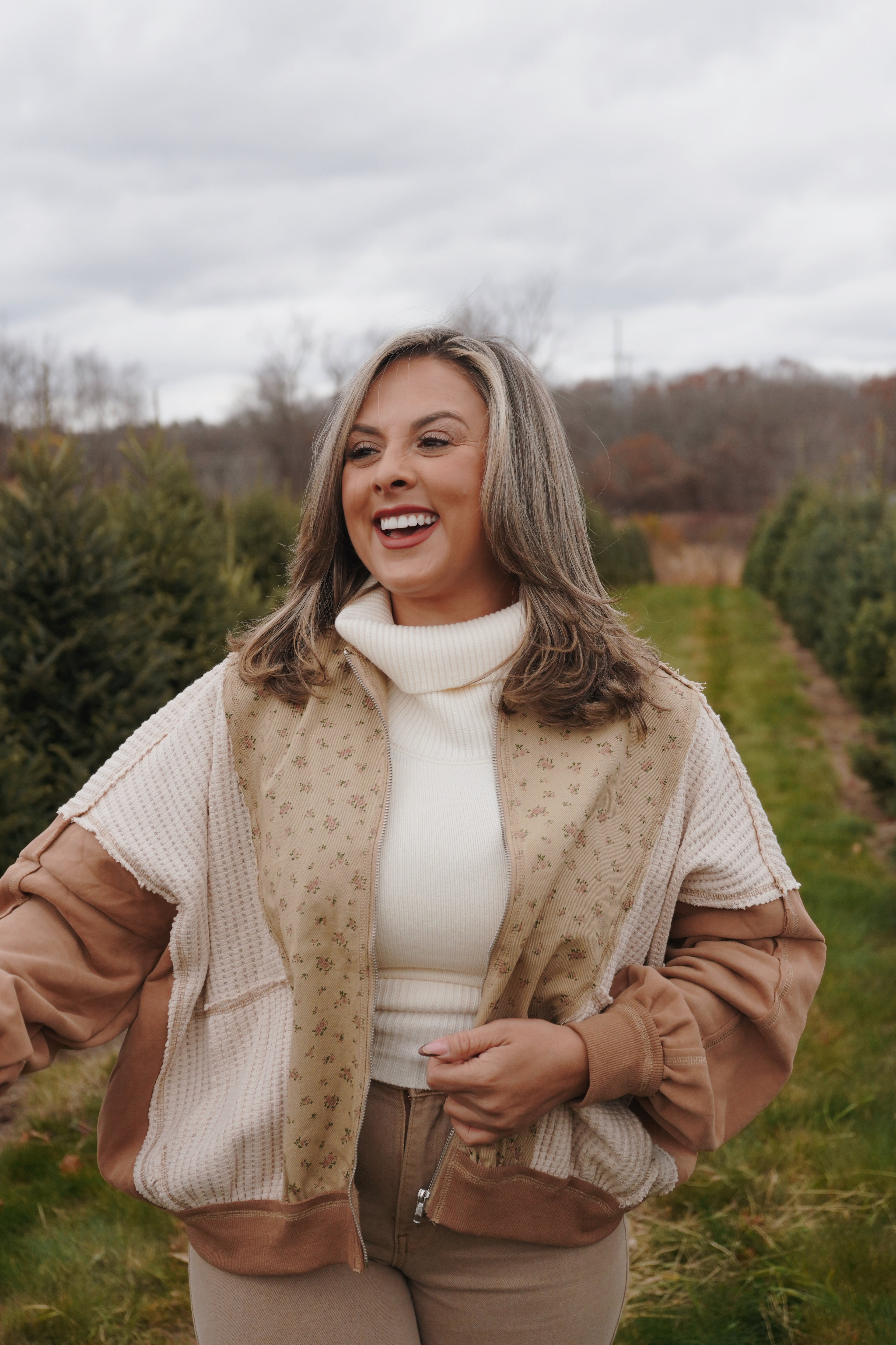 The Floral Knit Jacket