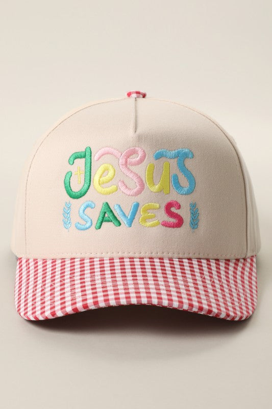 JESUS saves hat