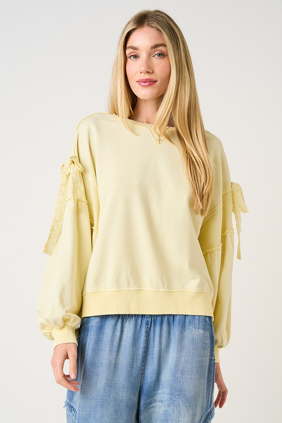 Butter Yellow Spring Top