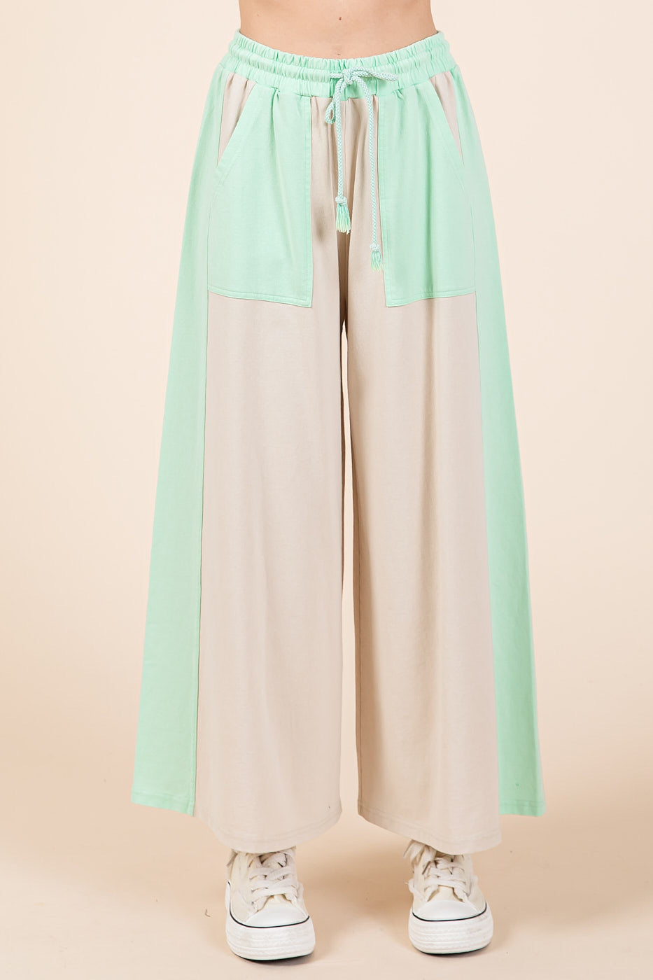 Mint Wide Leg Pant