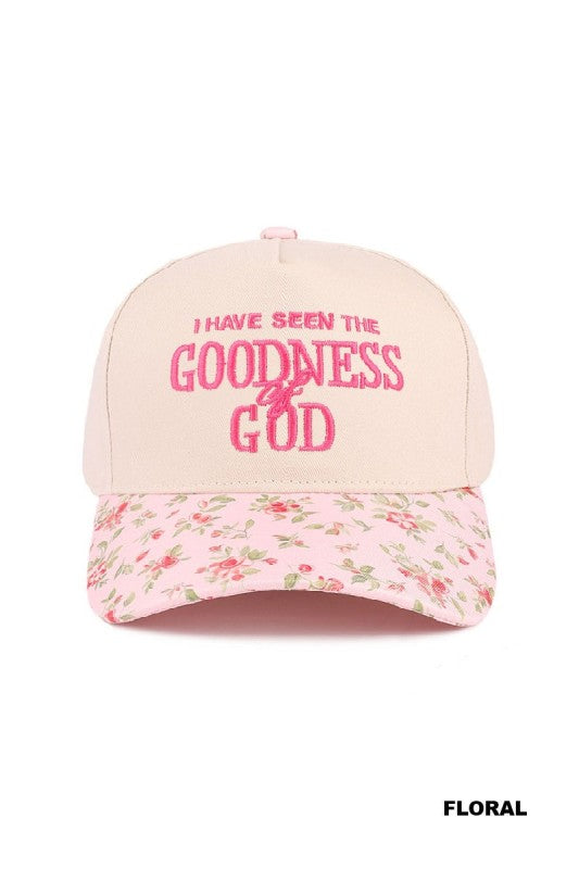 Goodness Of GOD Hat