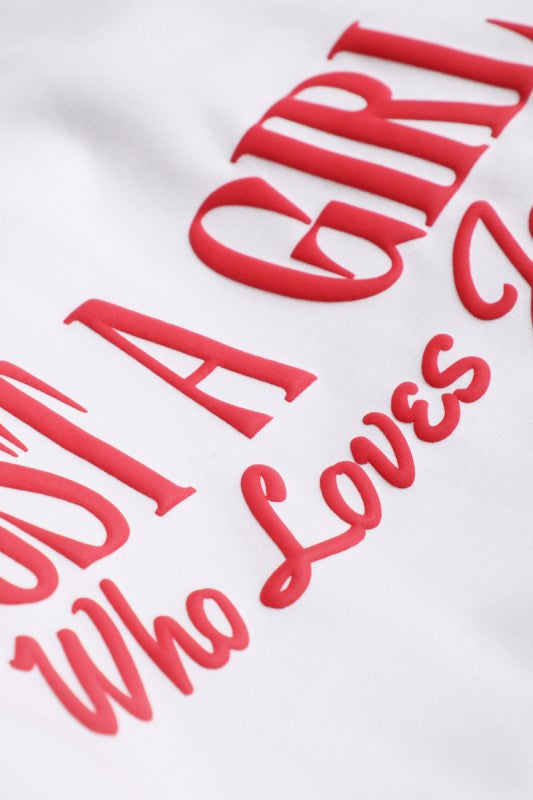 Just A Girl Who Loves Jesus Sweater