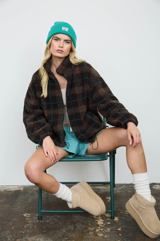 Teddy Mocha Blend Jacket