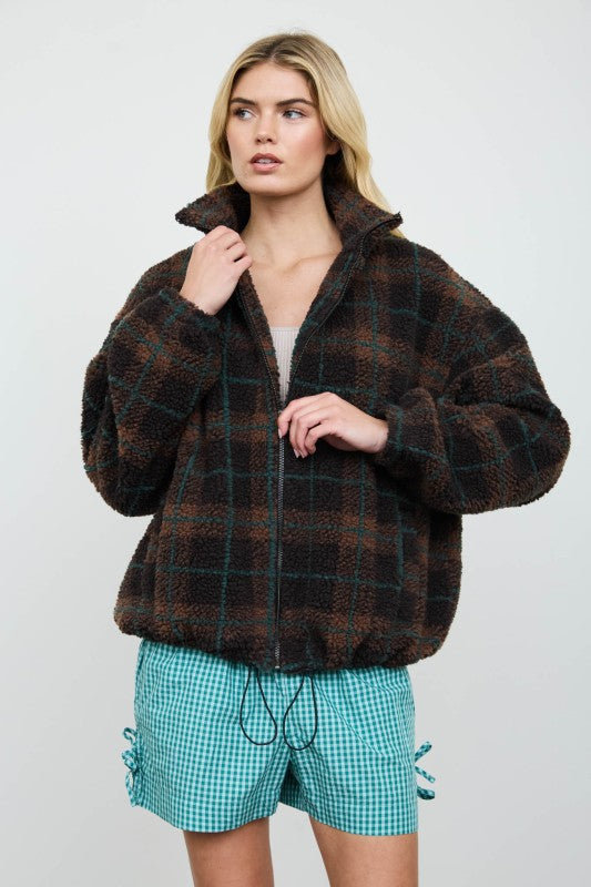 Teddy Mocha Blend Jacket