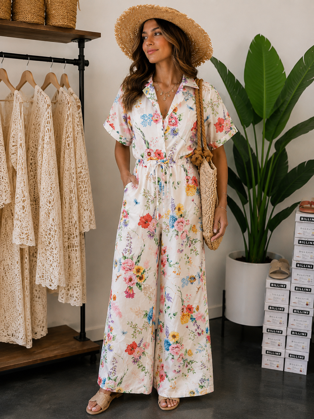 She Blossoms Jumpsuit