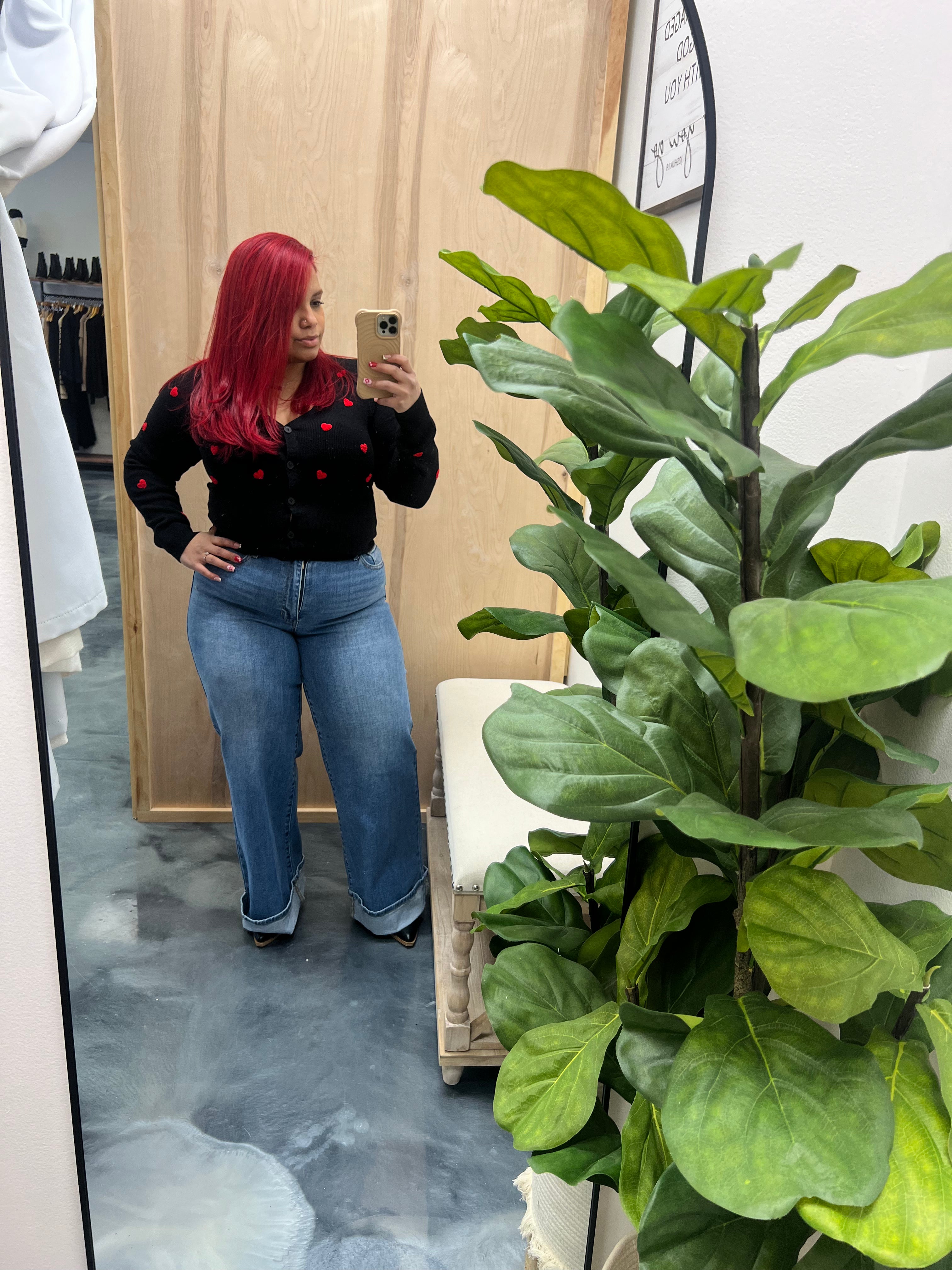 Love Me Cuffed Jeans