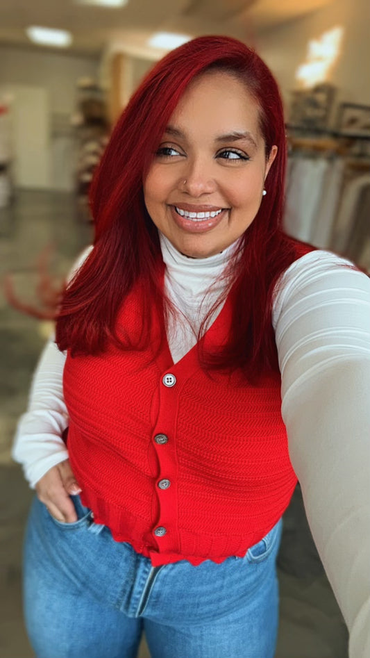 Knitted Vday Vest