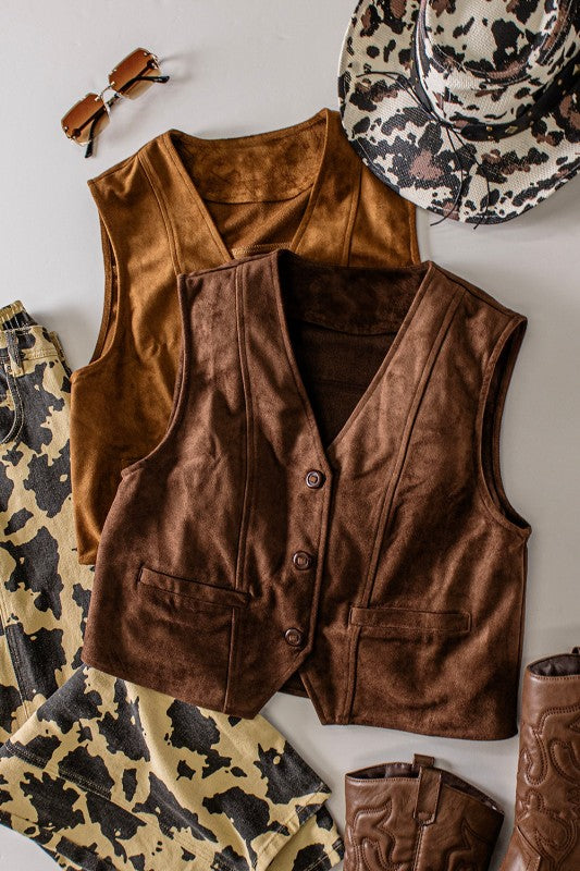 Velvet Chocolate Vest
