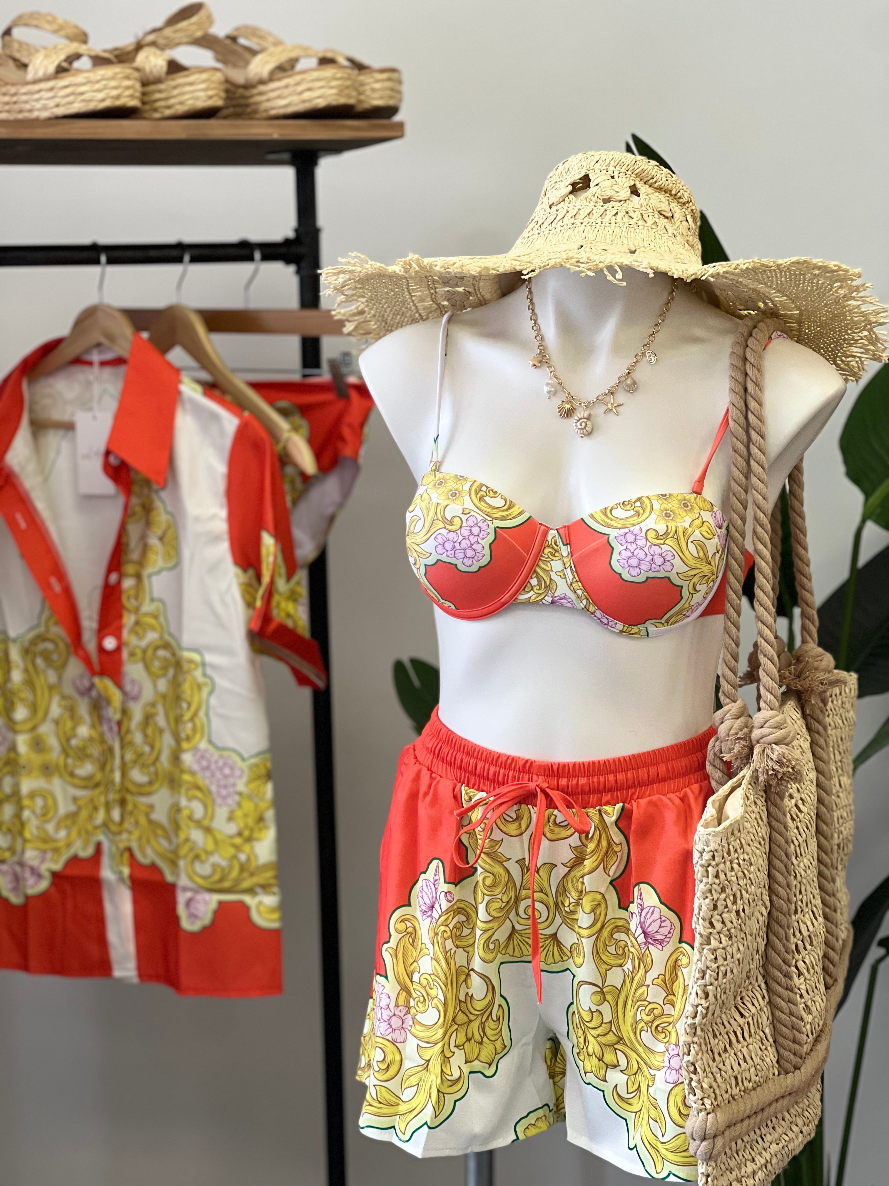 Little Havana Shirt and Short Set