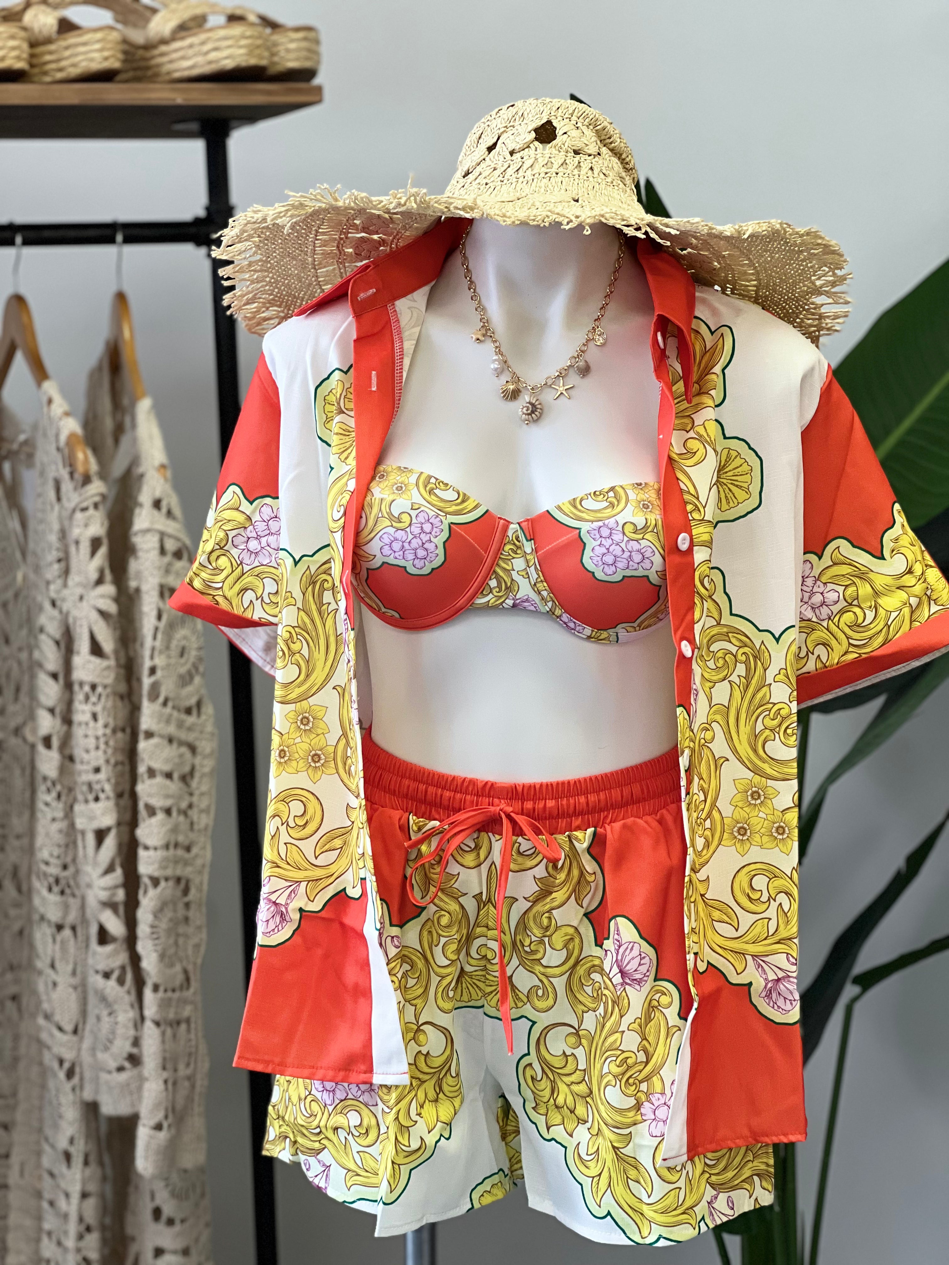 Little Havana Shirt and Short Set