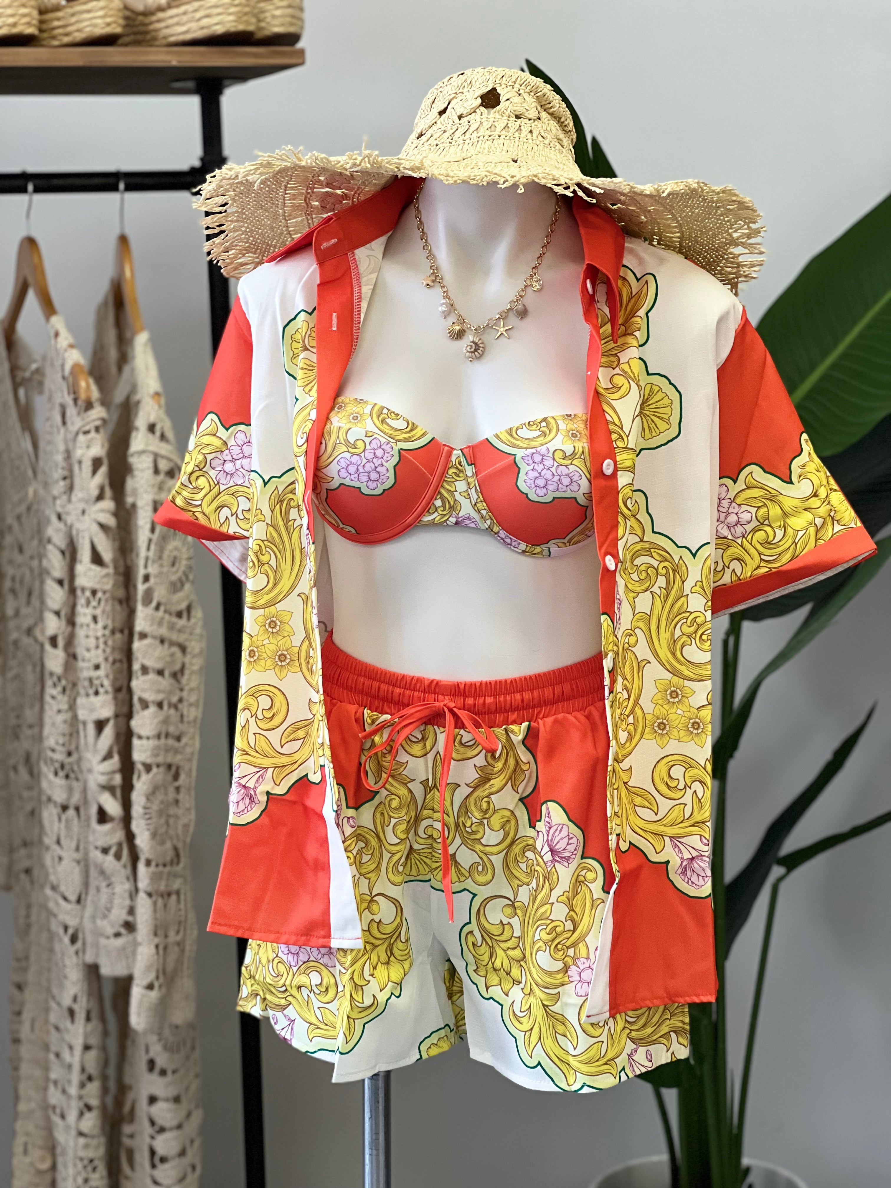 Little Havana Shirt and Short Set