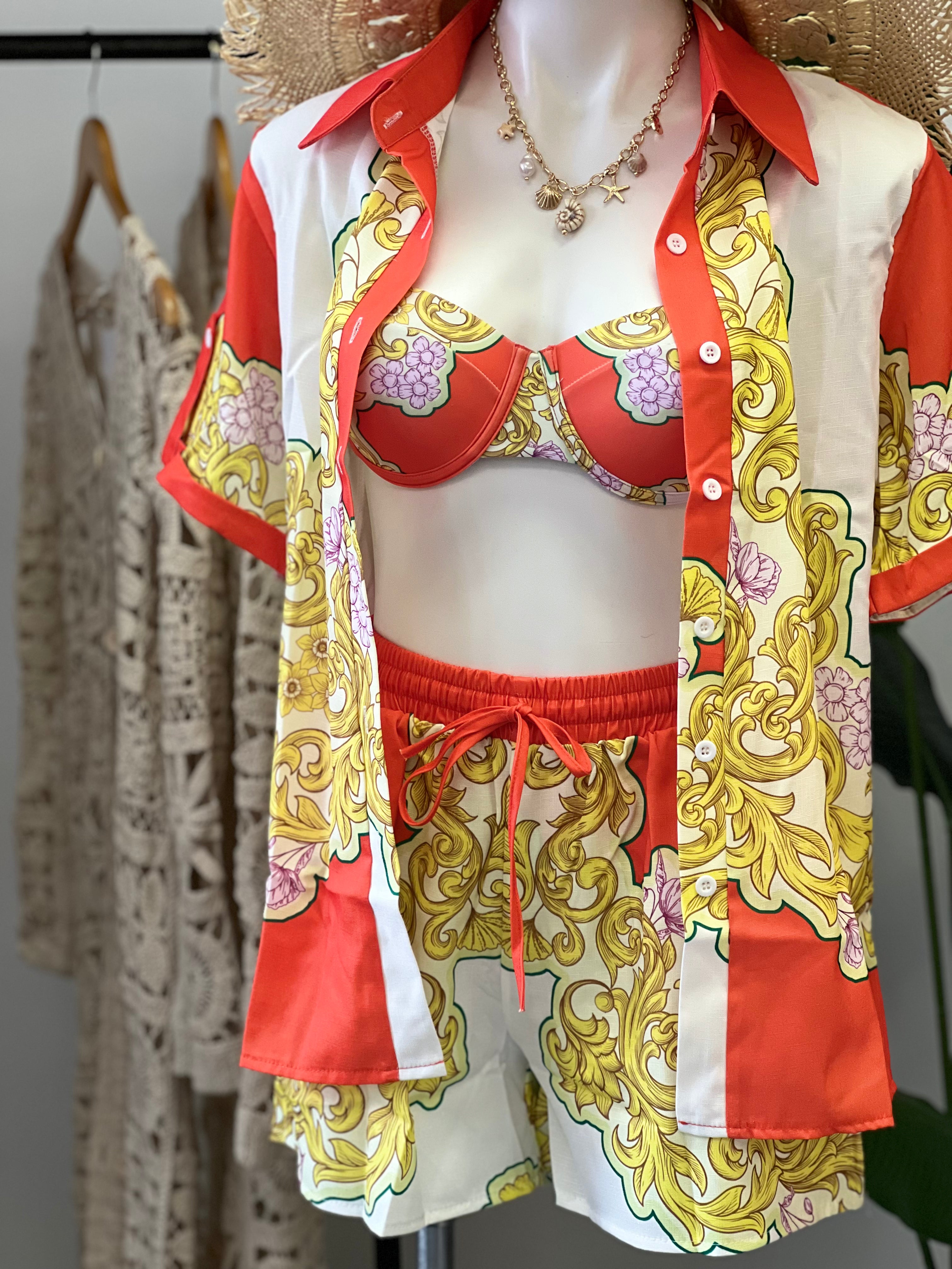 Little Havana Shirt and Short Set