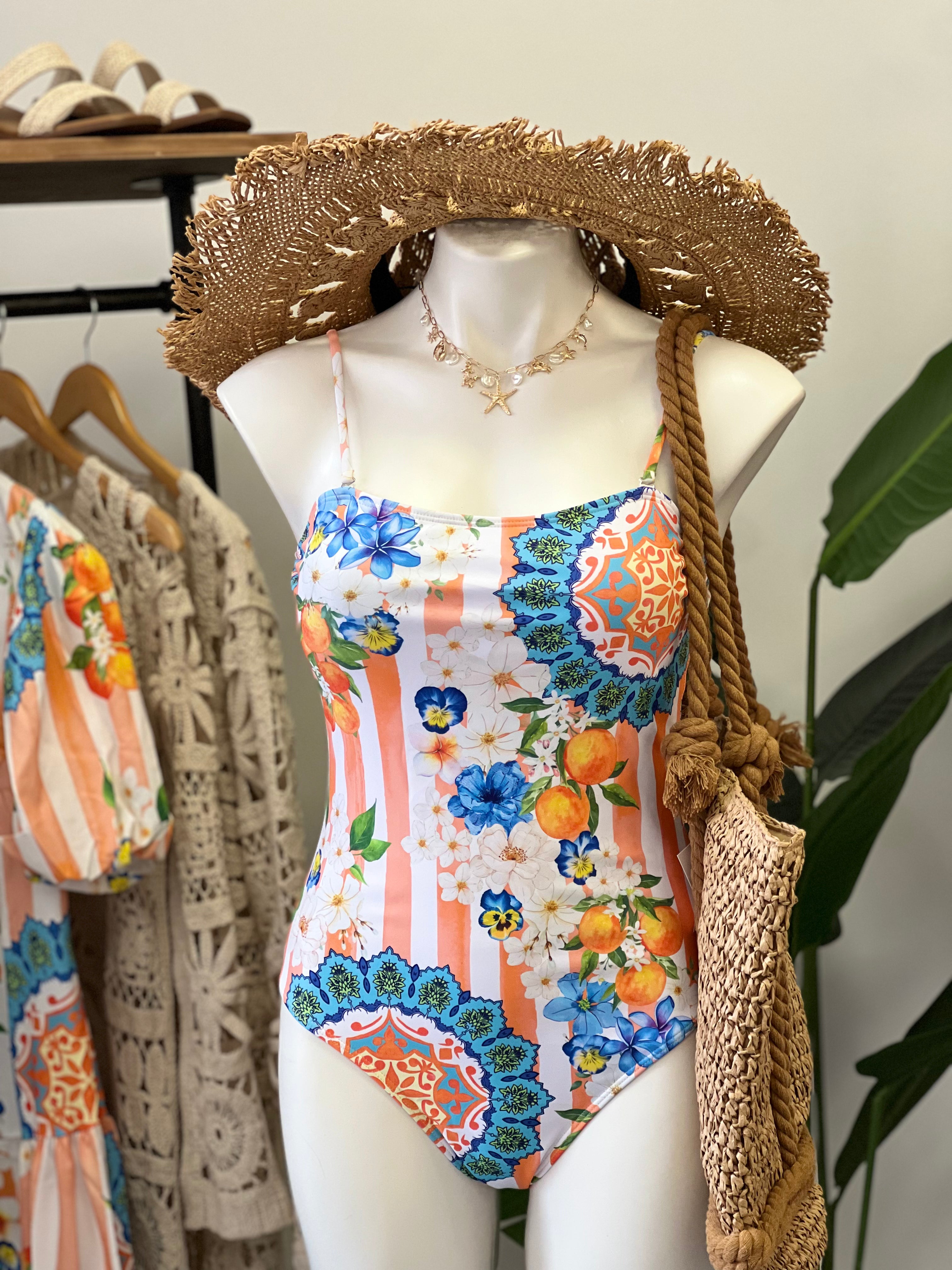 The Citrus One Piece Swim Suit