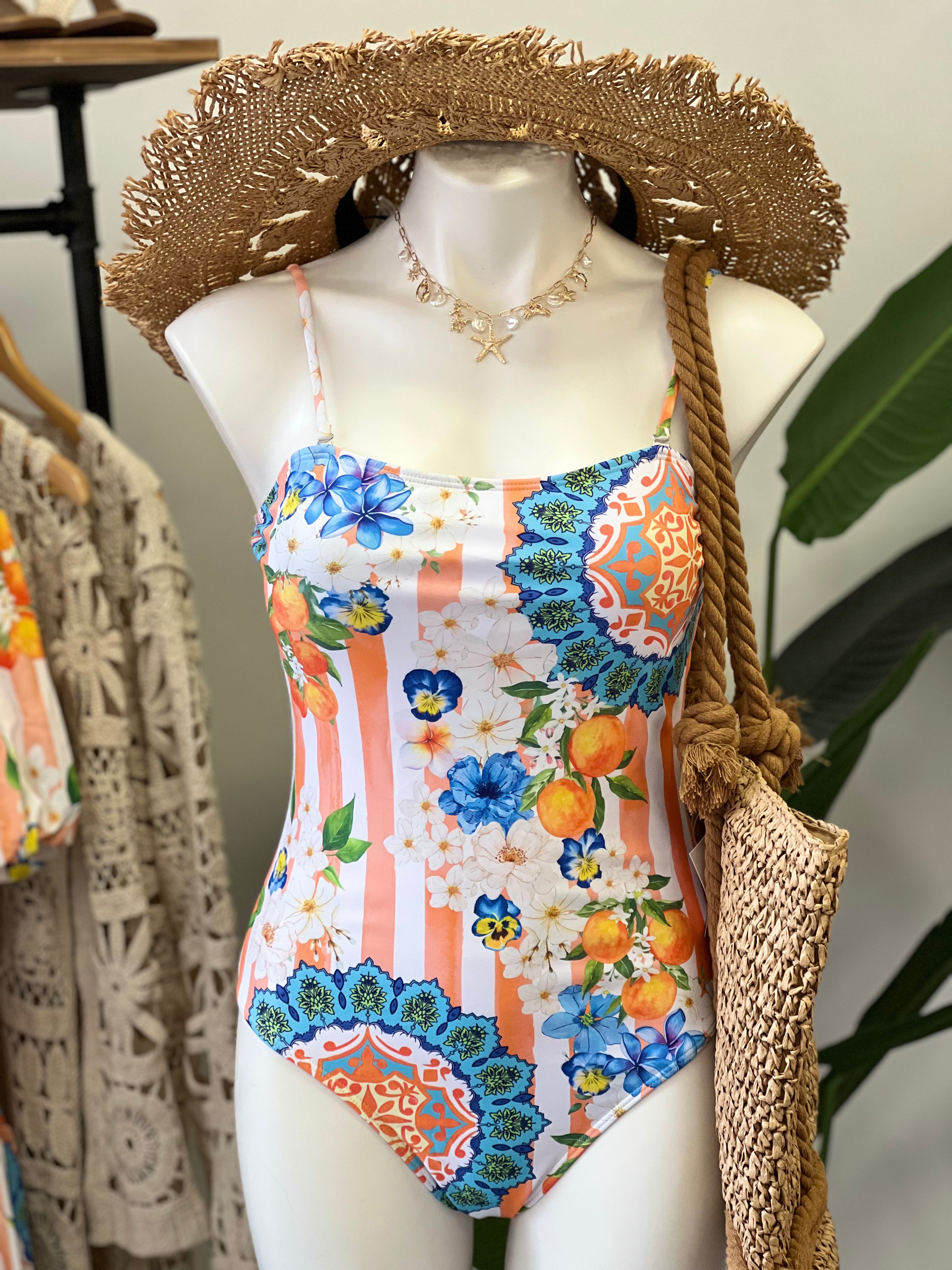 The Citrus One Piece Swim Suit