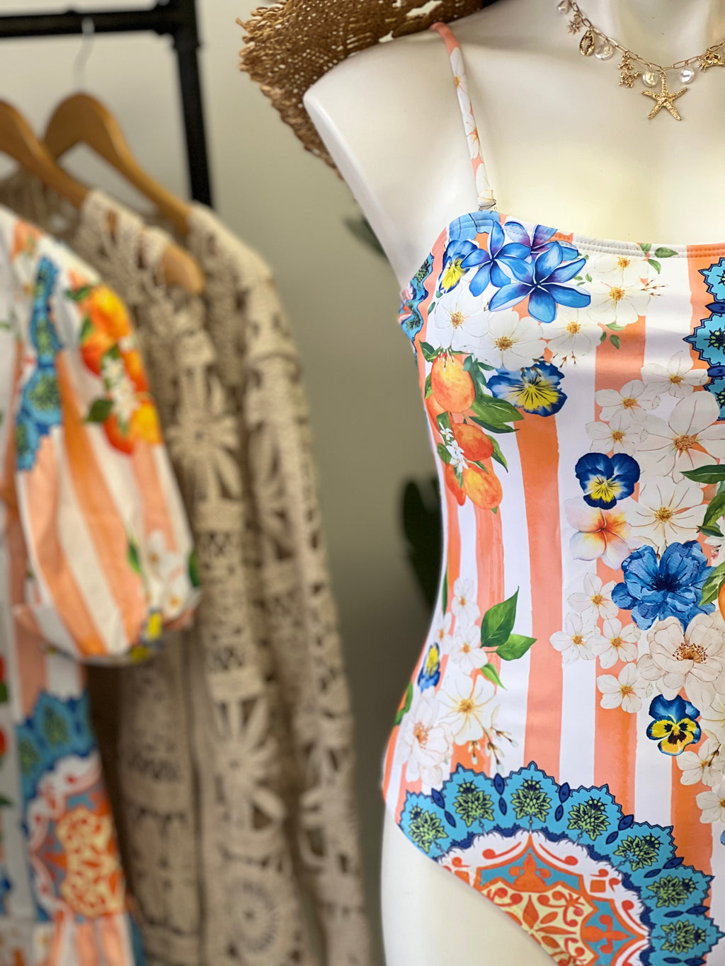 The Citrus One Piece Swim Suit