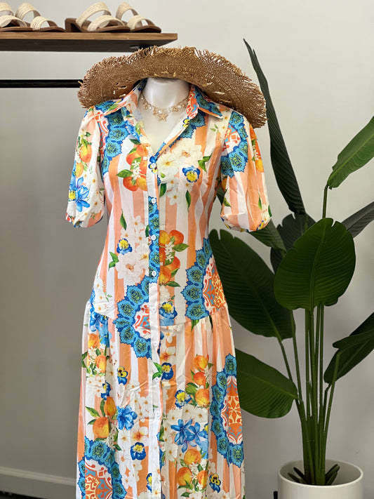 The Citrus Maxi Dress