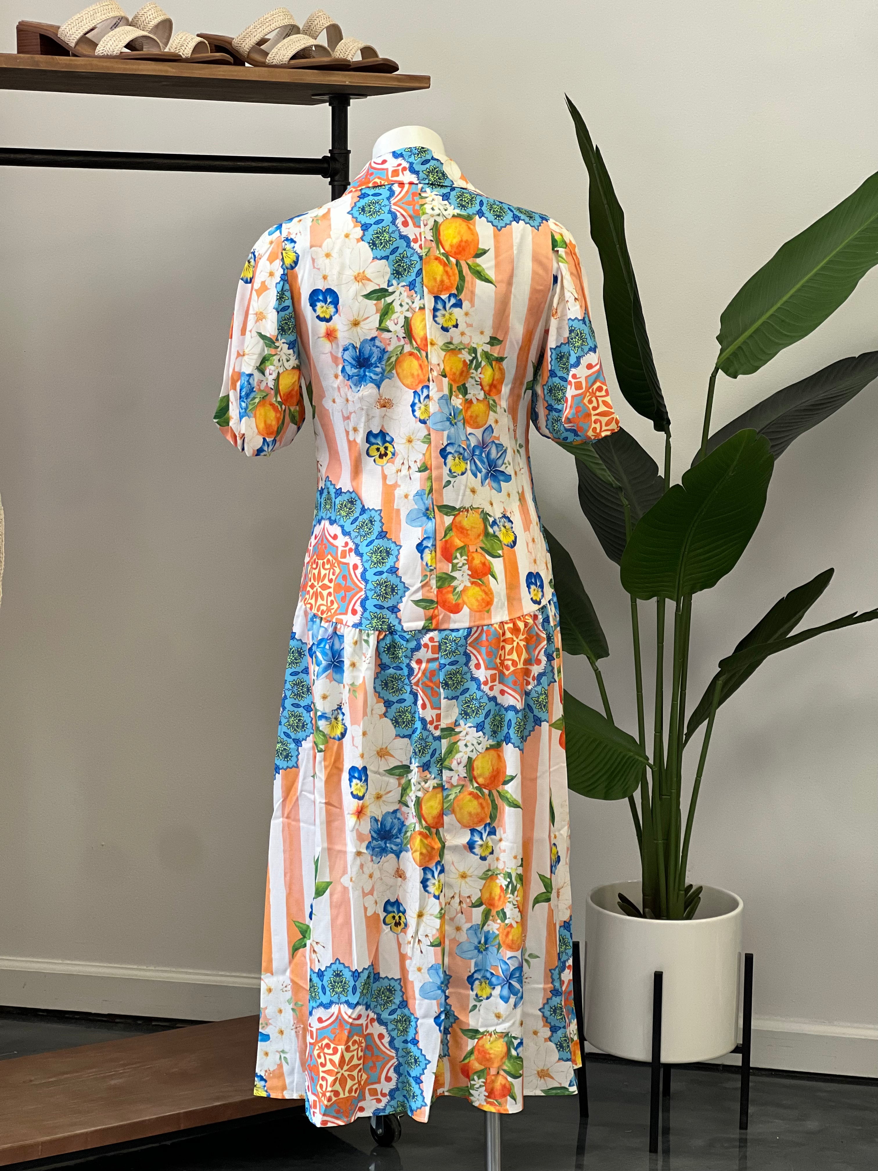 The Citrus Maxi Dress