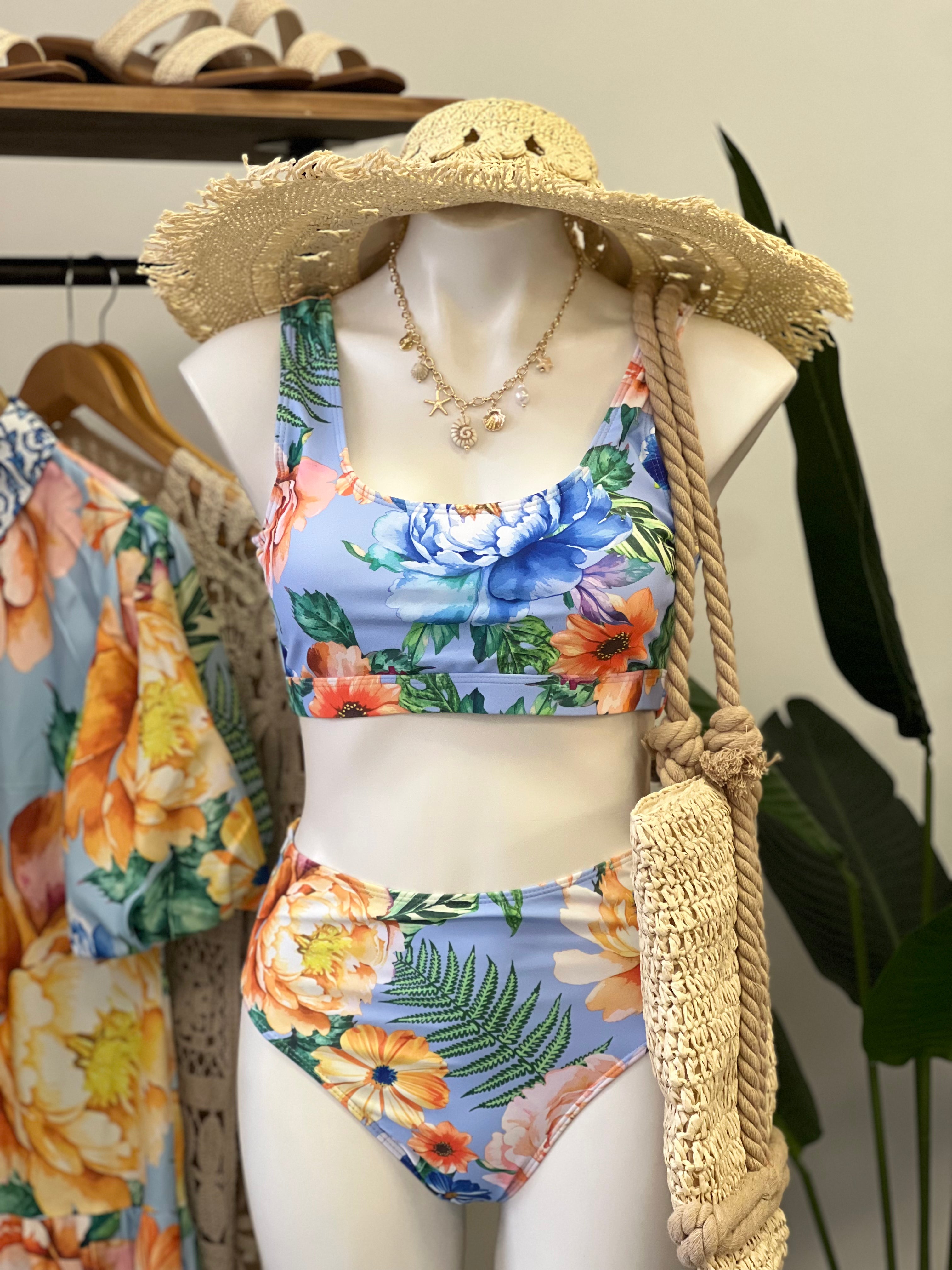 Tropical Summer Two Piece Swim Set