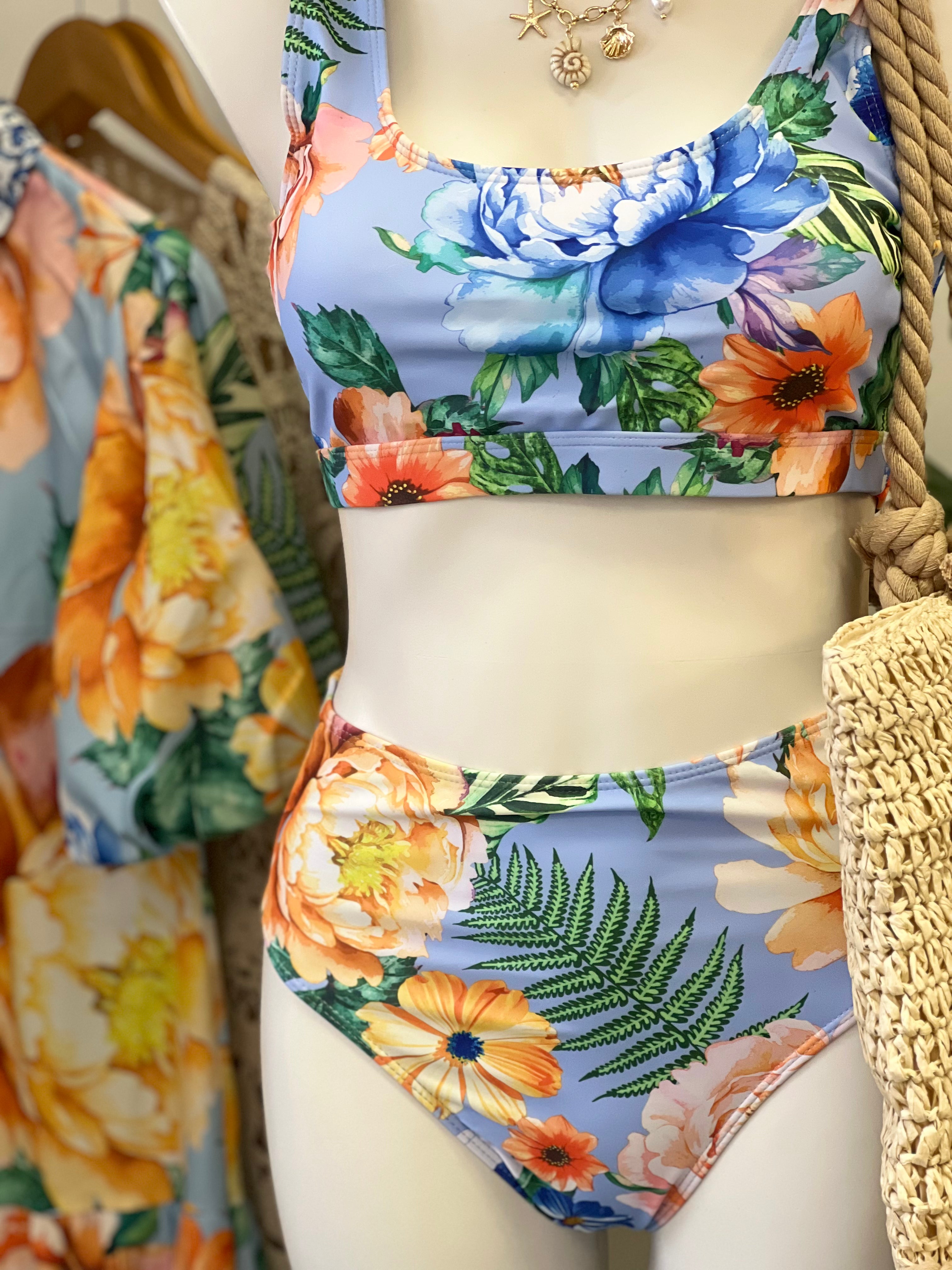 Tropical Summer Two Piece Swim Set