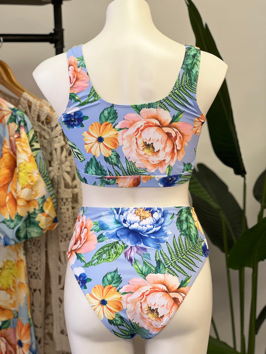 Tropical Summer Two Piece Swim Set