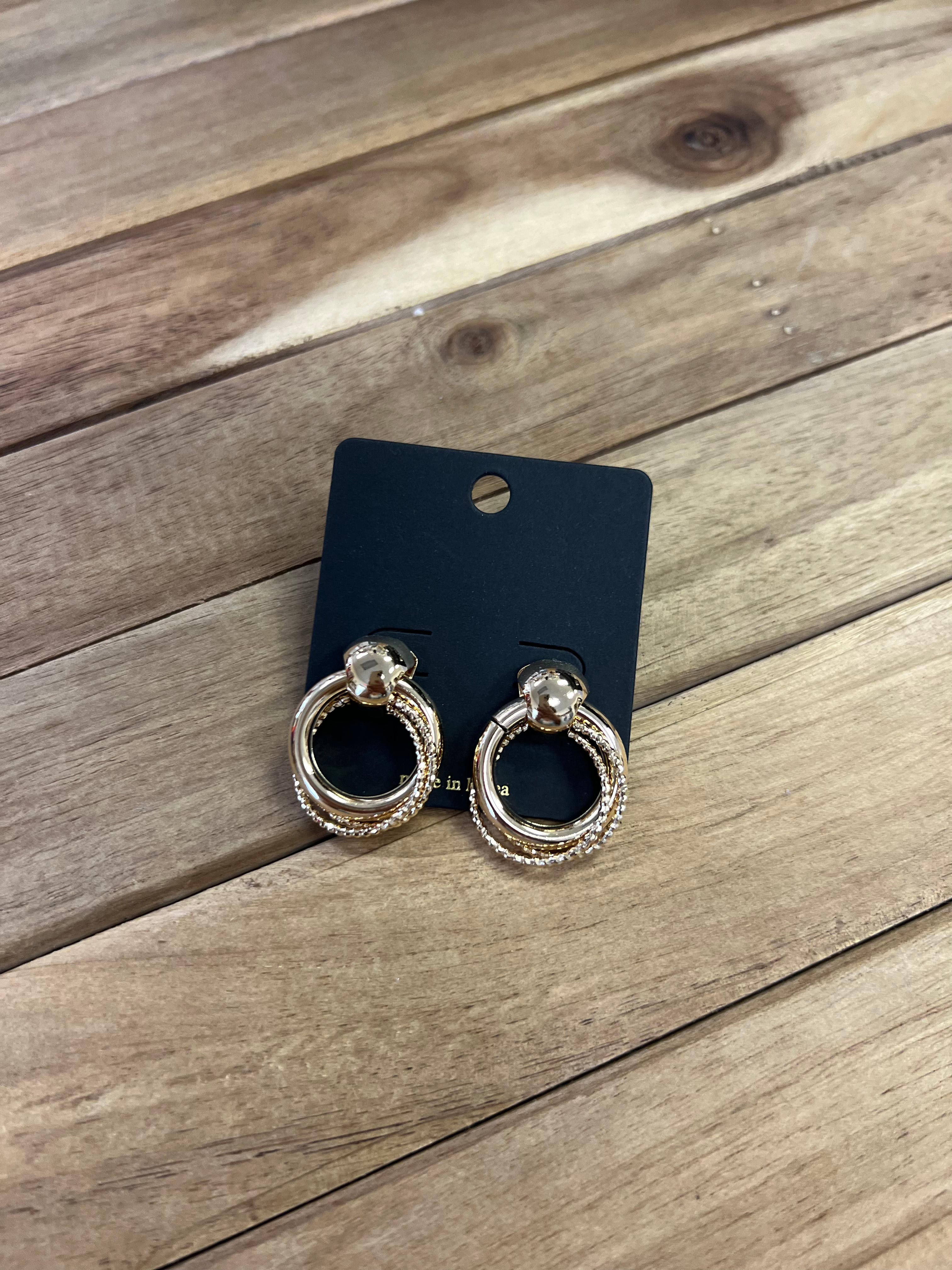 Gold Mini Hoop Earrings