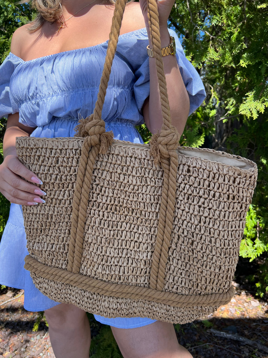 Summer Shoulder Tote