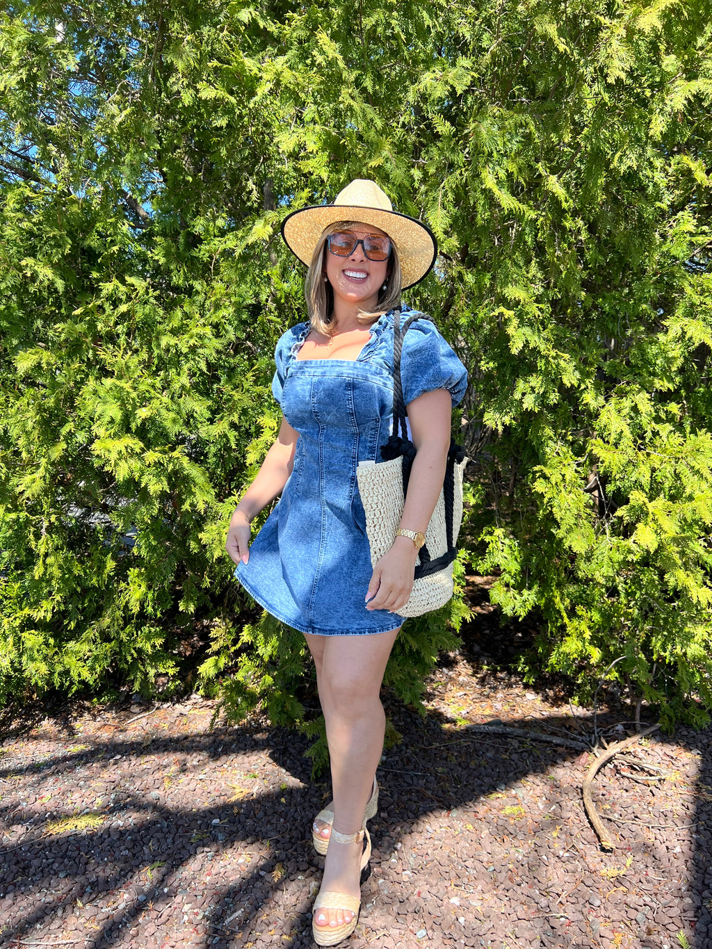 Denim Mini Dress