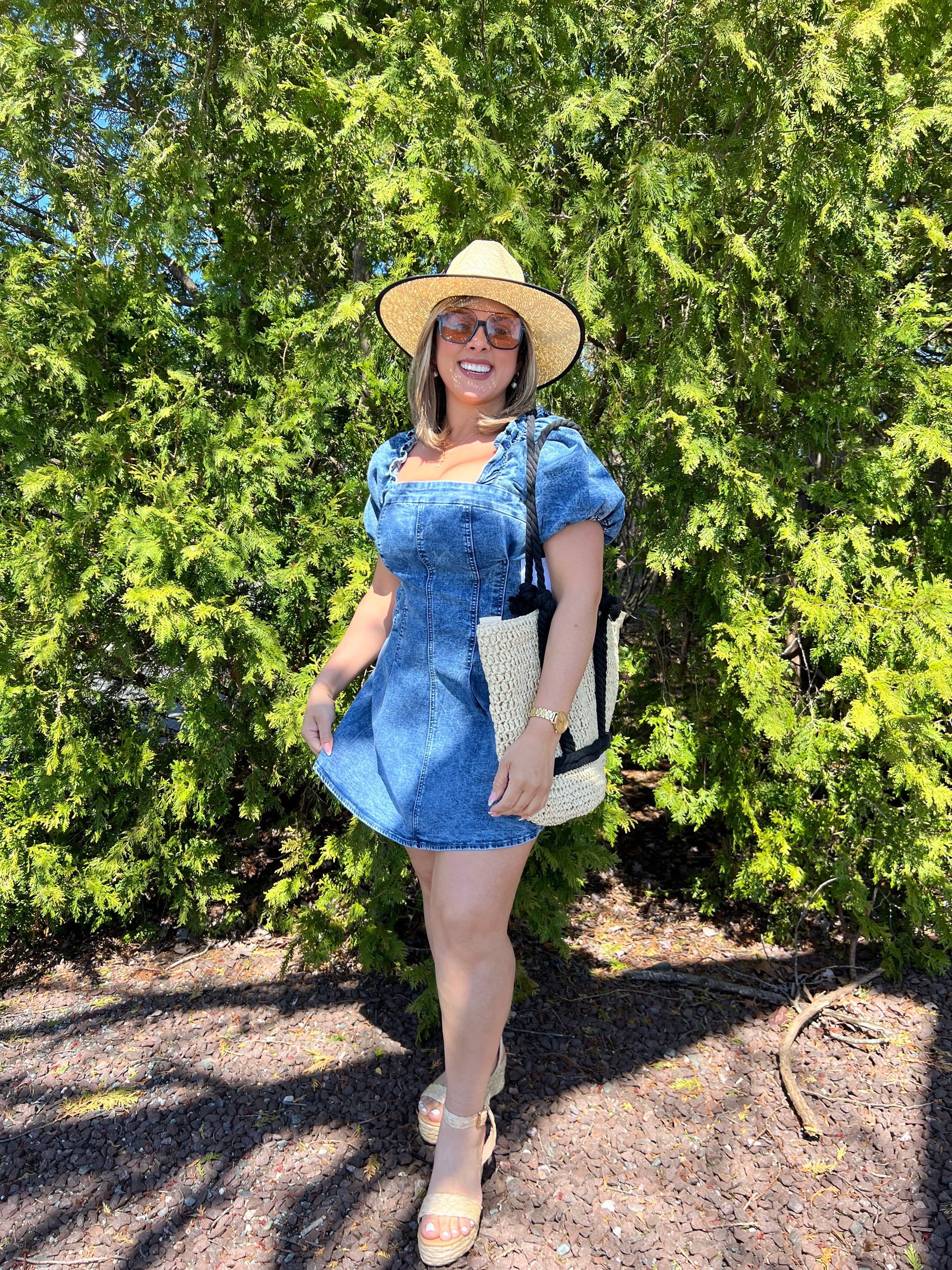Denim Mini Dress