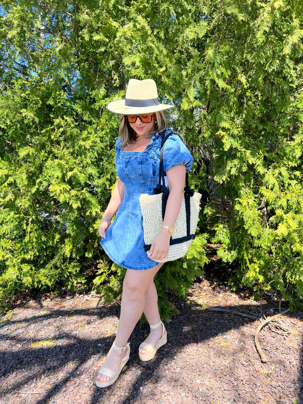 Denim Mini Dress