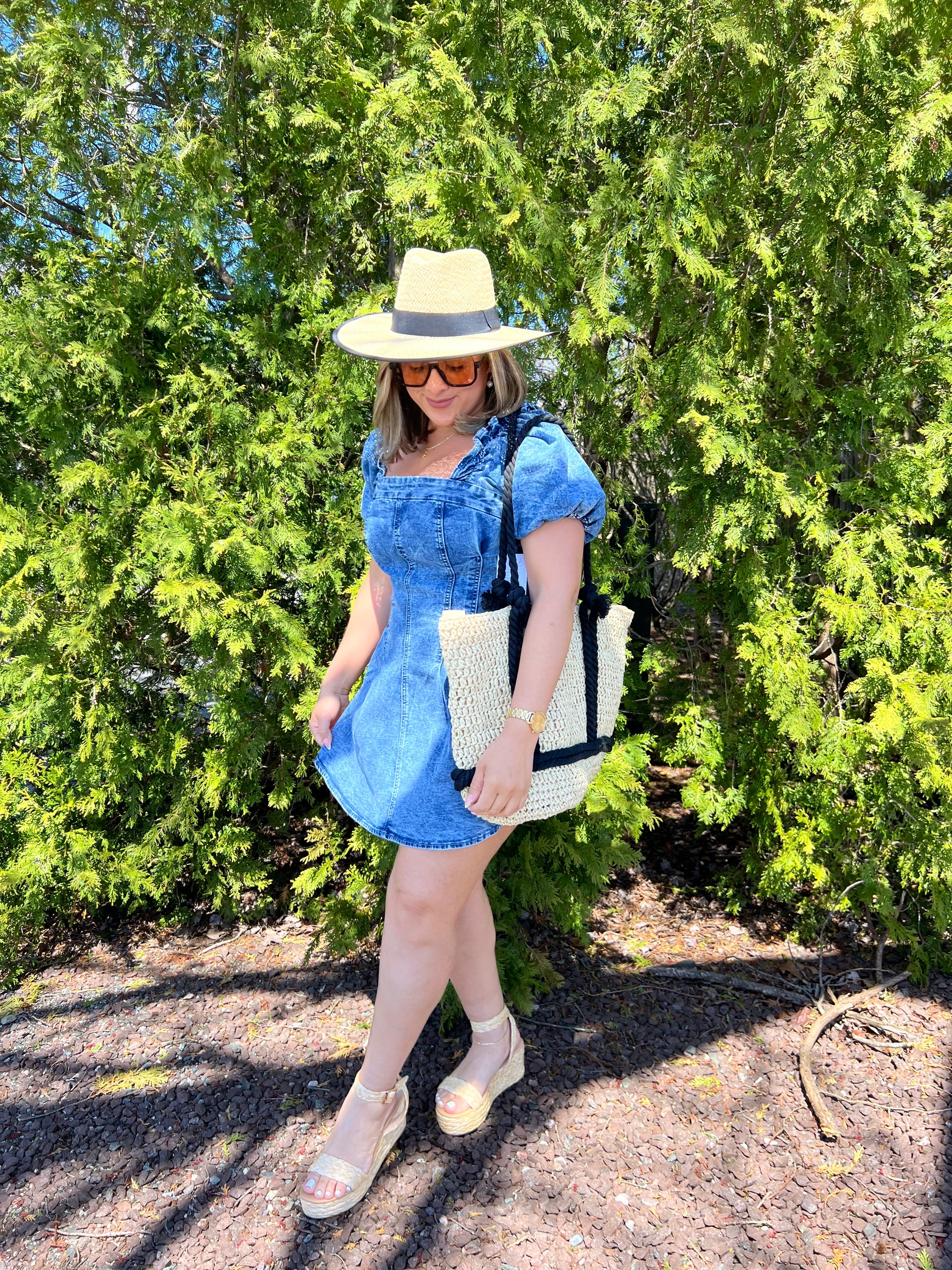 Denim Mini Dress