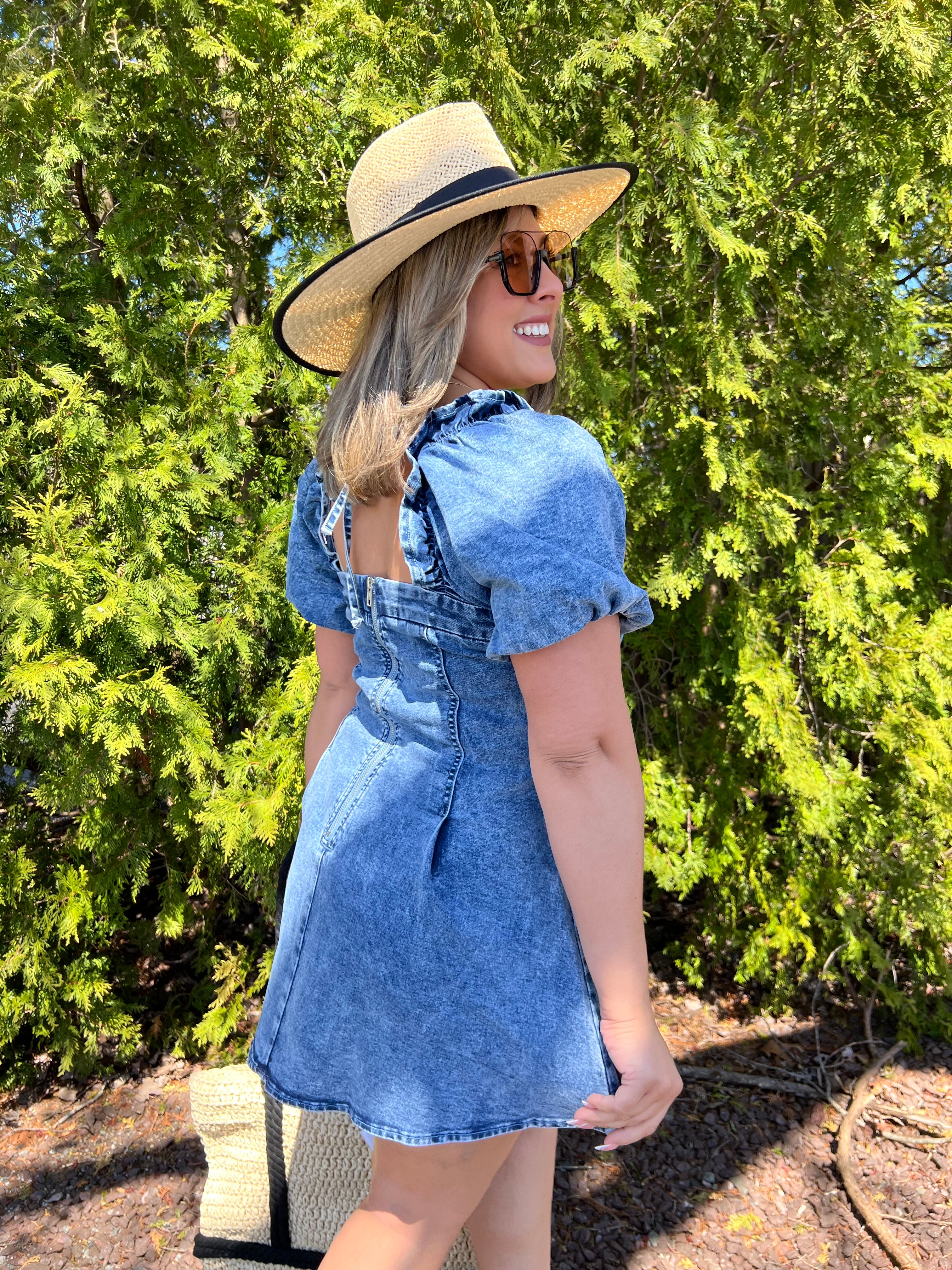 Denim Mini Dress
