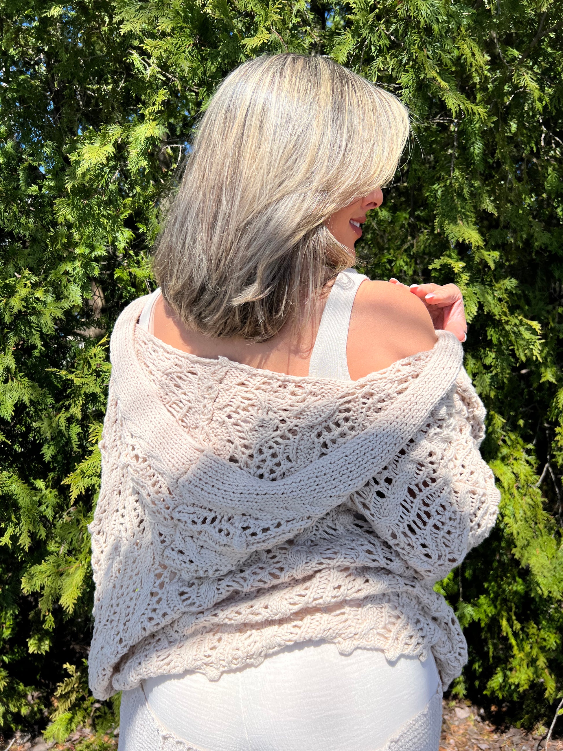 POL Boho Hooded Cardigan