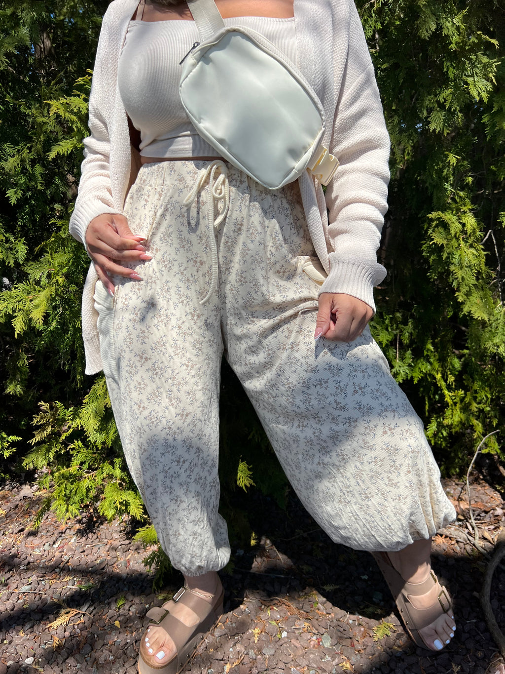 Floral Vintage Pants