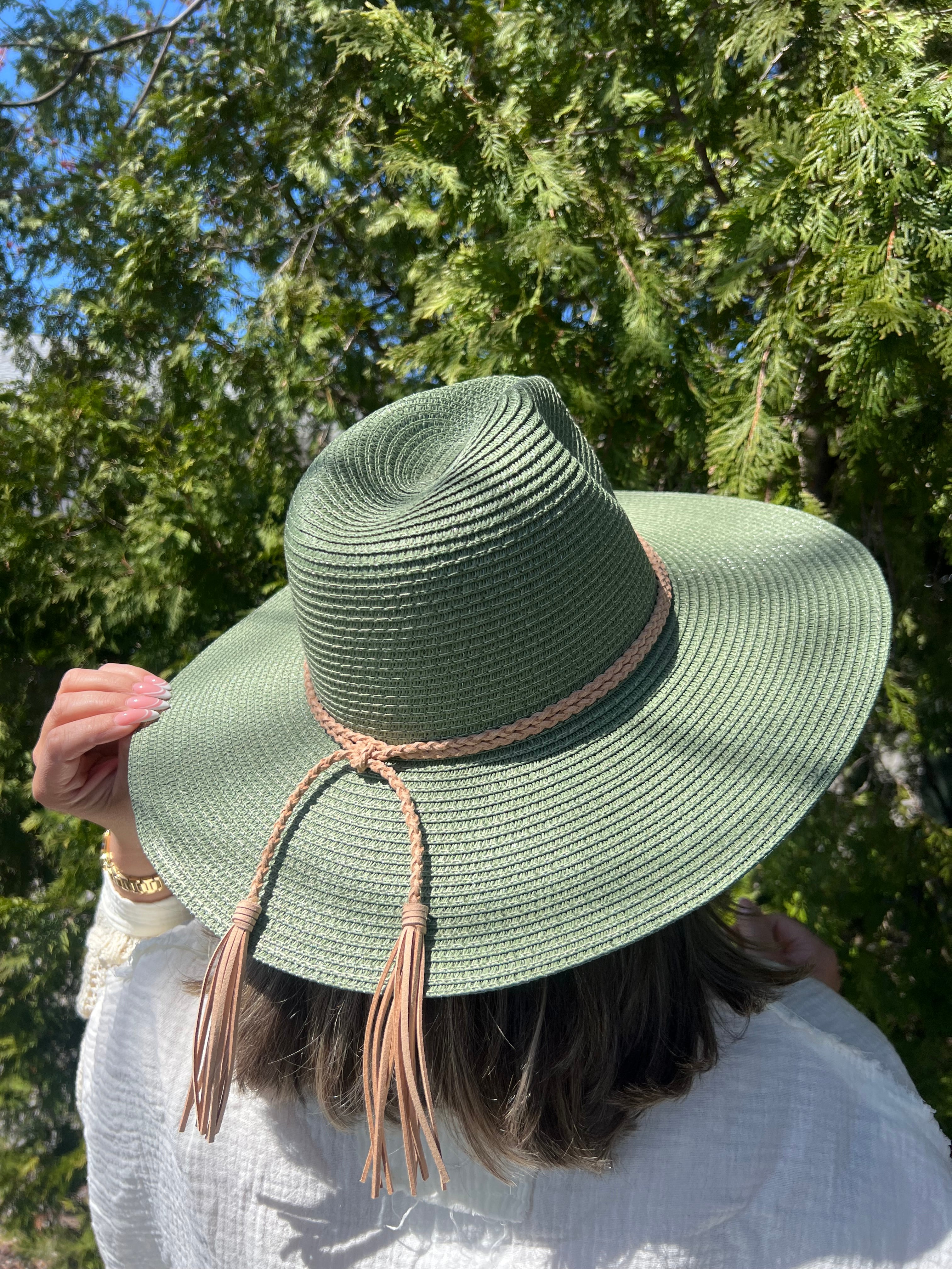 Green Sun Hat