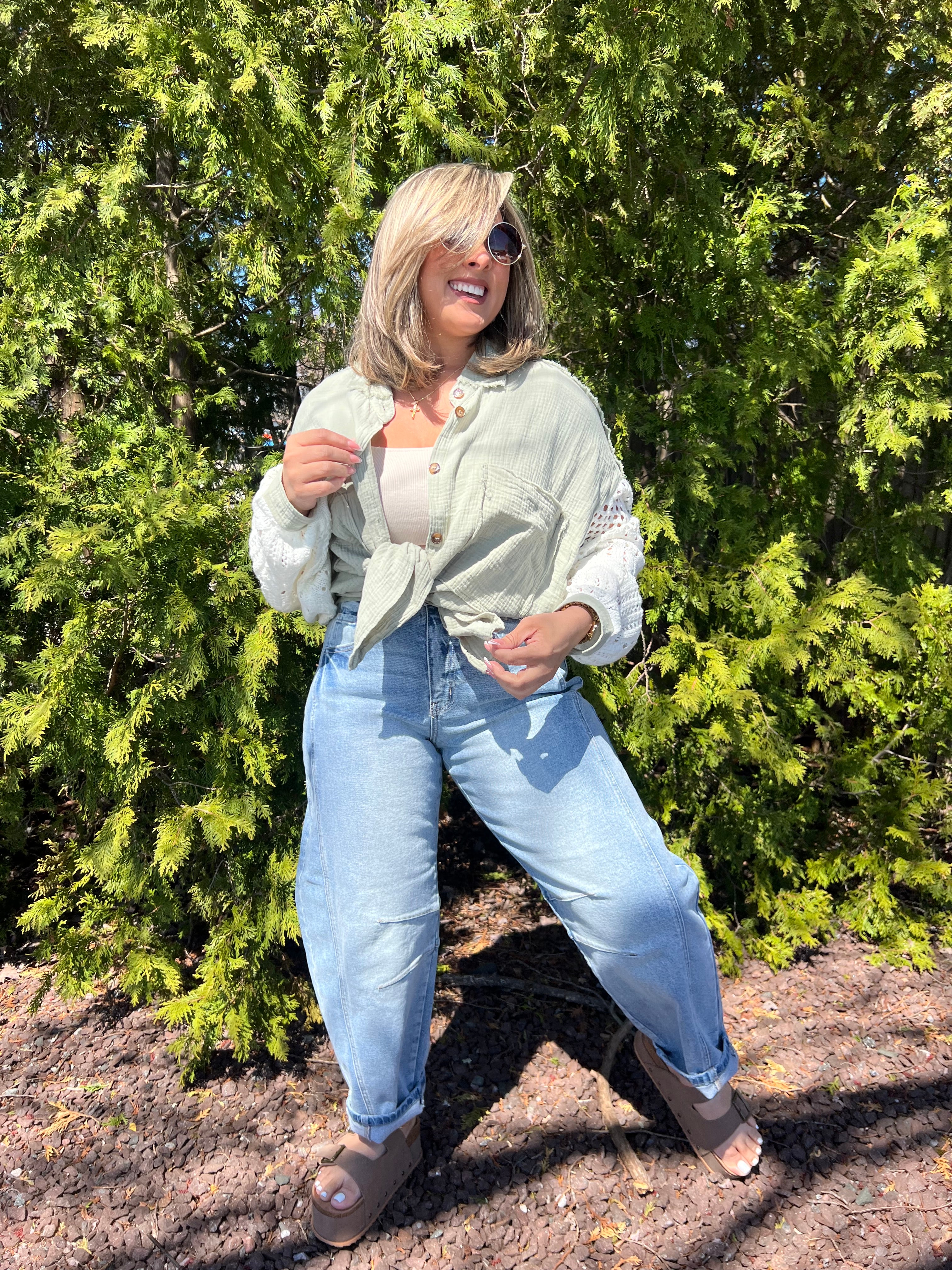 Cello Barrel Jeans
