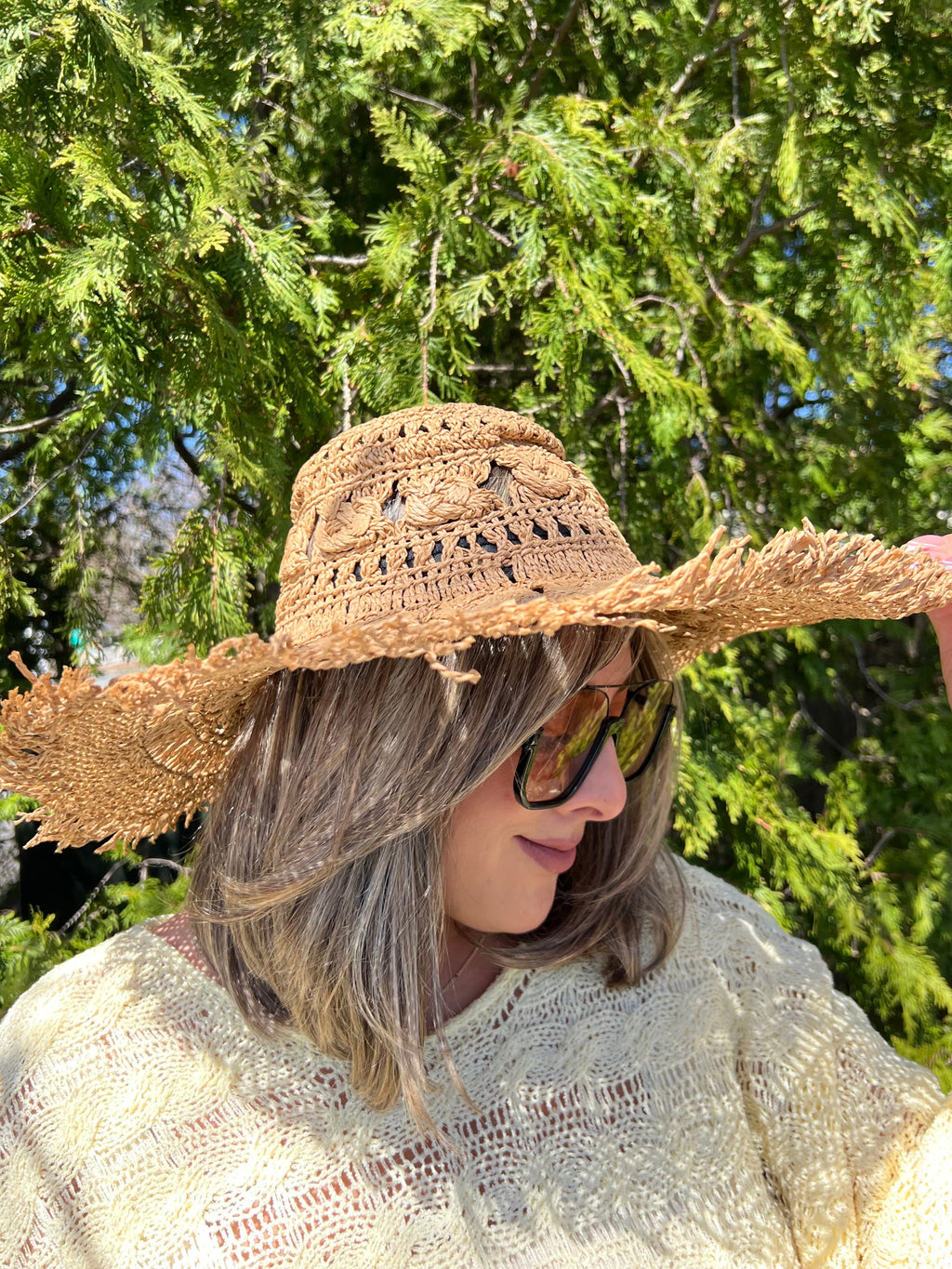 Tan Sun Hat