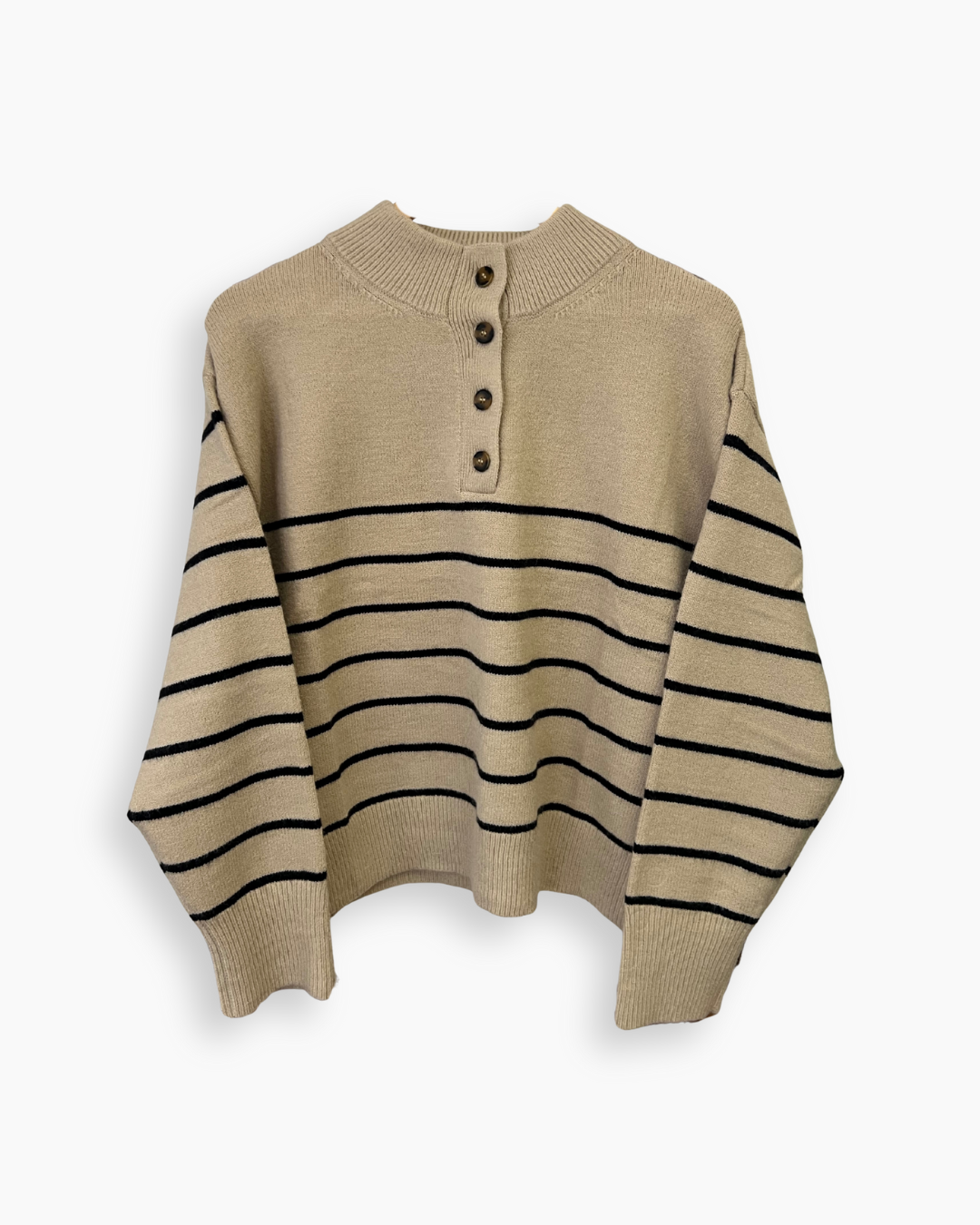 Oversized Striped Sweater