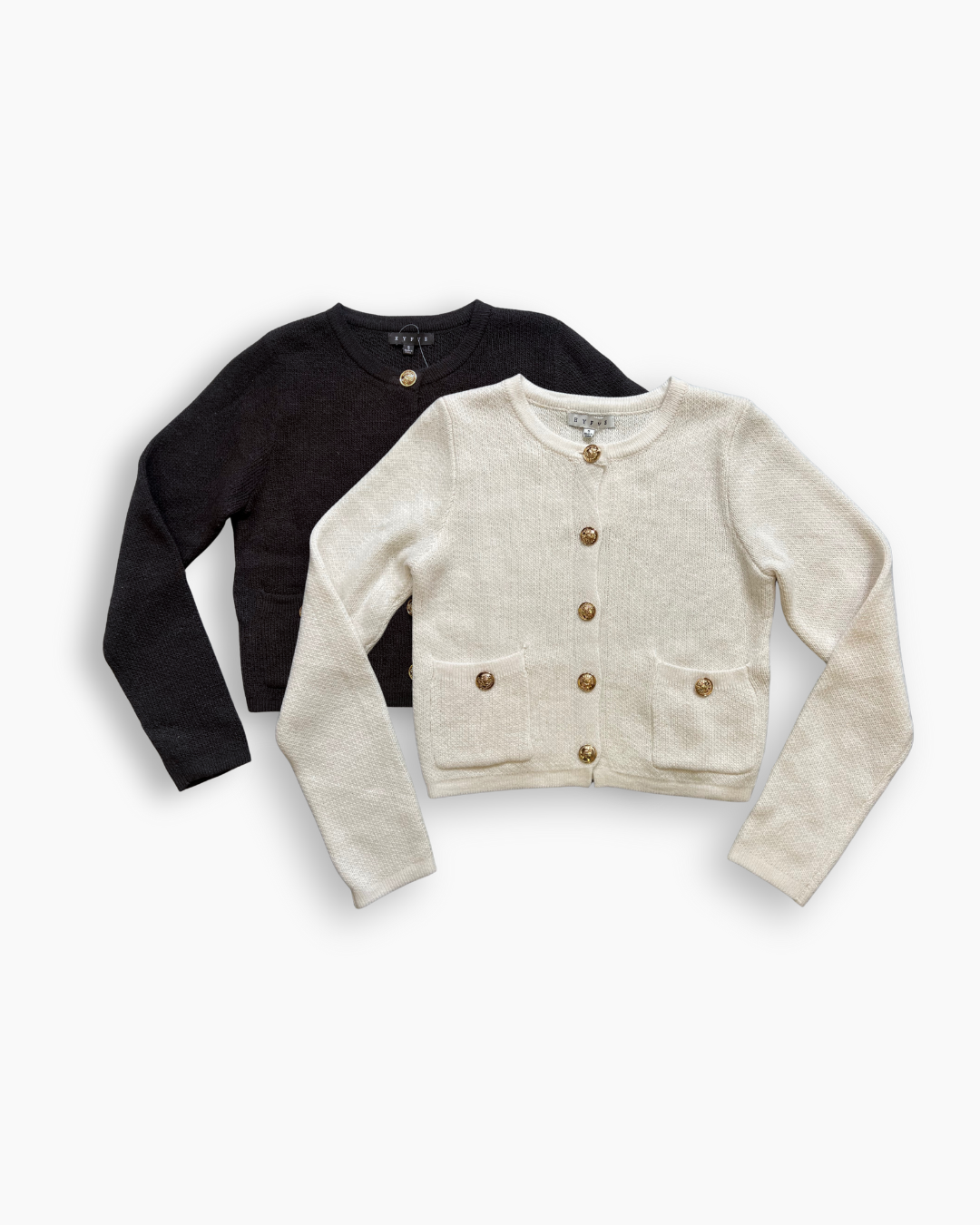 Gold Button Cardigan